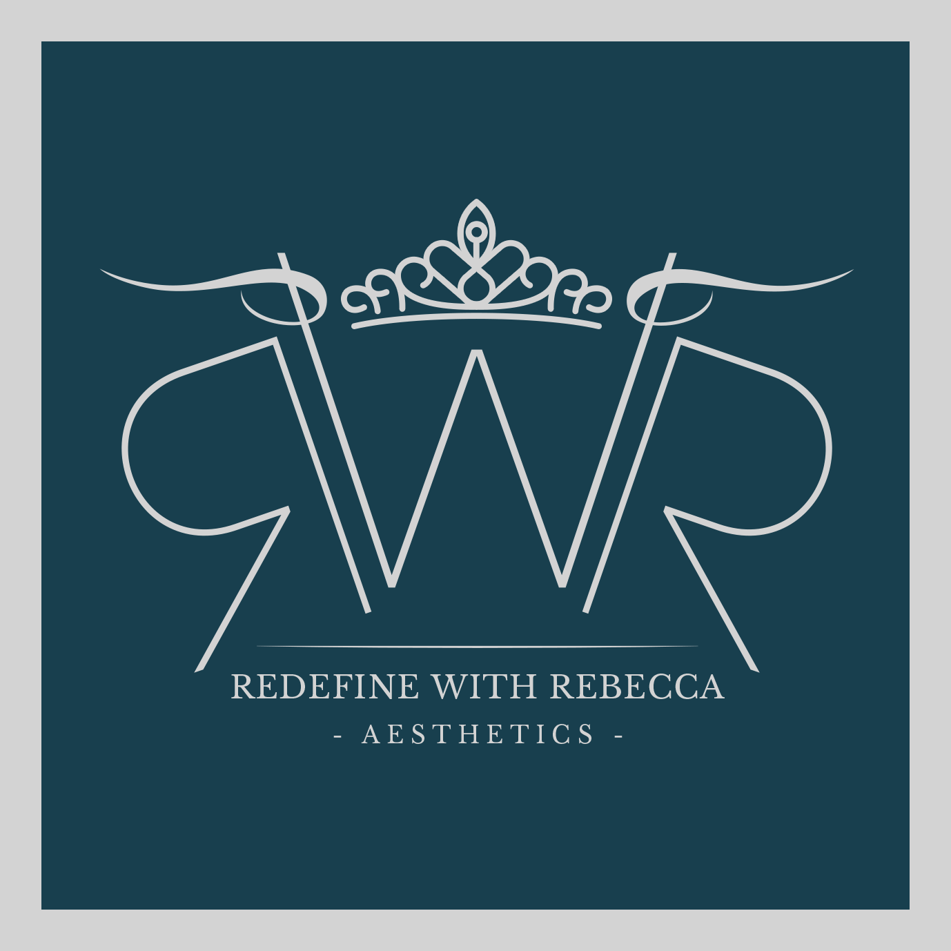 Redefine With Rebecca Aesthetics logo